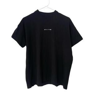 1017 ALYX 9SM Men's Black T-Shirt Size Small Logo Graphic Short Sleeve‎